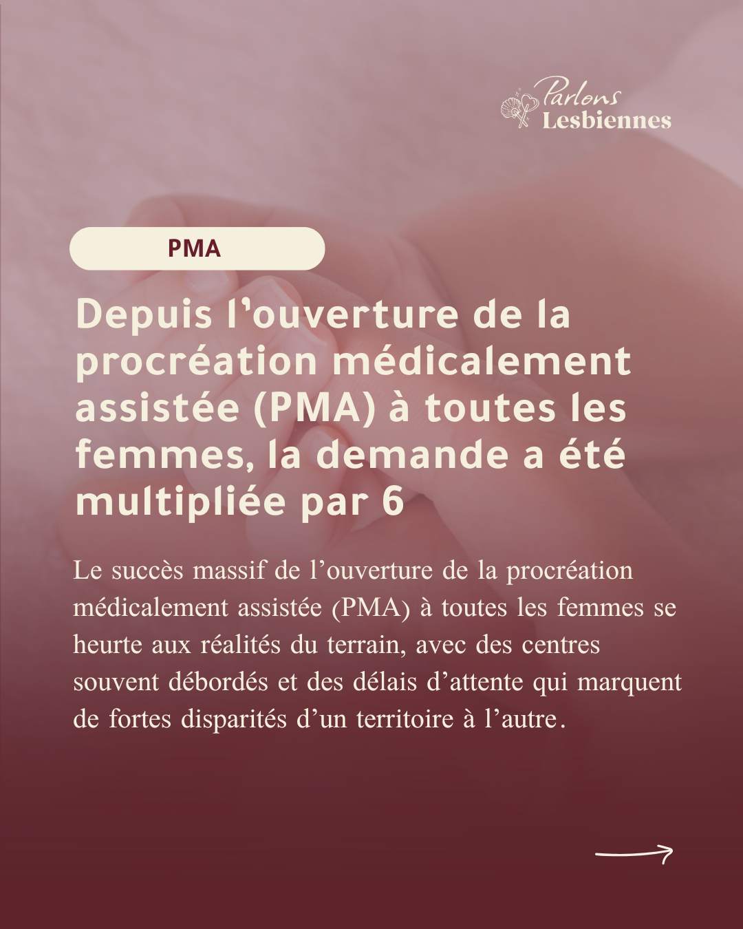 Les délais de PMA en France couple de femmes